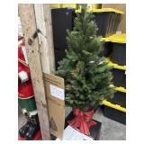 48in Pre-lit topiary bow container