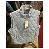 Free Country quilted vest XL