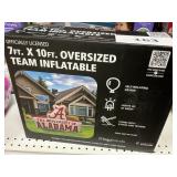 Logo Brands 7ftx10ft oversized team inflatable