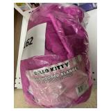 Hello Kitty adult hooded blanket