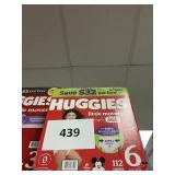 Huggies 112 diapers size 6