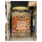 Whole cashews lightly salted 33oz