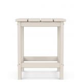 Polywood gulf shore 18in side table