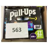 Huggies pull ups 2T-3T 108ct