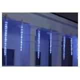 5-Function LED crystal icicle lights