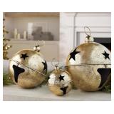 Jingle bell decor- gold