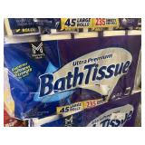 Bath tissue 45 large rolls
