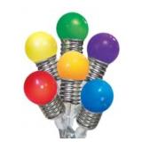 8-Function LED frosted berry lights 120ct multi