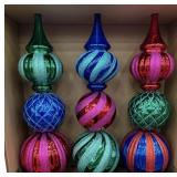 Set of 3 Jumbo shatterproof LED stake lights-multi