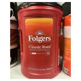 Folgers med roast coffee 43.5oz