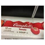 Campbells tomato soup 12 cans