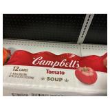 Campbells tomato soup 12 cans