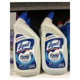 Lysol toilet bowl cleaner 2 ct