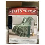 Oversized heated throw