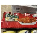 Chef Boyardee beef ravioli 12 cans