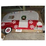 Pre-lit Camper yard decor 4ft