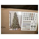 Shatterproof ornament coll 76ct  white-neutral