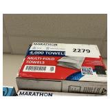 Marathon multi fold towels 4000ct