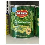 Del Monte fancy cut green beans 101 oz
