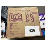 Luvs 234 diapers size 3