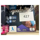 Goodnites L 58 ct
