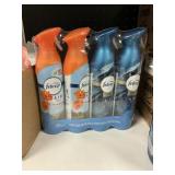 Febreze air mist 4 cans