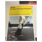 HOTO cordless air duster & vacuum
