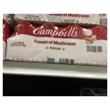 Campbells cream of mushroom 8 cans
