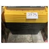 4ct Yellow & black totes & lids