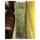 9ft Cypress garland w/ pinecones