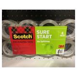 Scotch packaging tape 8 pack
