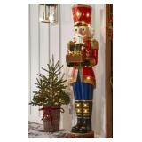 Pre-lit musical grand nutcracker 6 ft