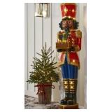 Pre-lit musical grand nutcracker 6ft