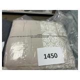 Tan comforter -unknown size