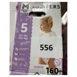 Premium diapers 160 ct  size 5