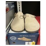 White Mt womens suede clog size 8