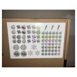 Shatterproof ornament coll 76 ct whimsy-irid.