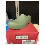 Hunter womens play clog size 8
