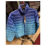 Eddie Bauer packable jacket boys L 10/12