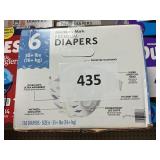 Premium diapers 138 ct size 6