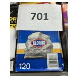 Glad clorox 120 bags