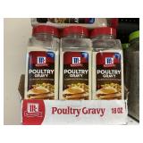 Poultry gravy 3-18oz