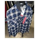 Mens fleece shacket XL