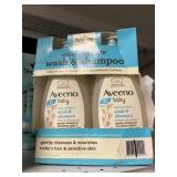 Aveeno baby wash 2-18 fl oz