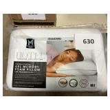 Hotel Coll gel memory foam pillow standard