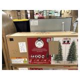 7ft Pre-lit slim Linden fir tree