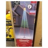 12ft tall Multicolor lightshow tree