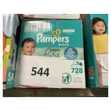 Pampers  wipes 728 ct