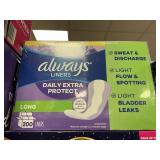 Always liners 200 ct