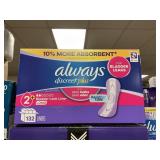 Always discreet plus 132 liners